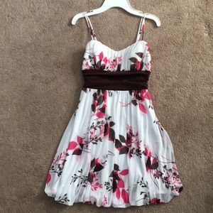 Juniors Floral Dress